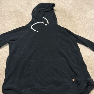 Volcolm stone hoodie black size medium women’s
